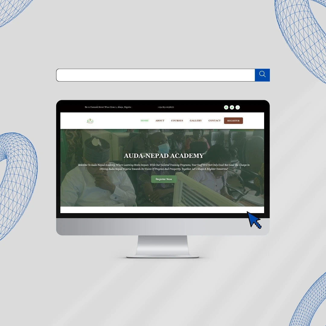 AUDA-NEPAD ACADEMY WEBSITE DESIGN_STOIC-B TECHNOLOGIES LTD_WEB DESIGN AGENCY ABUJA