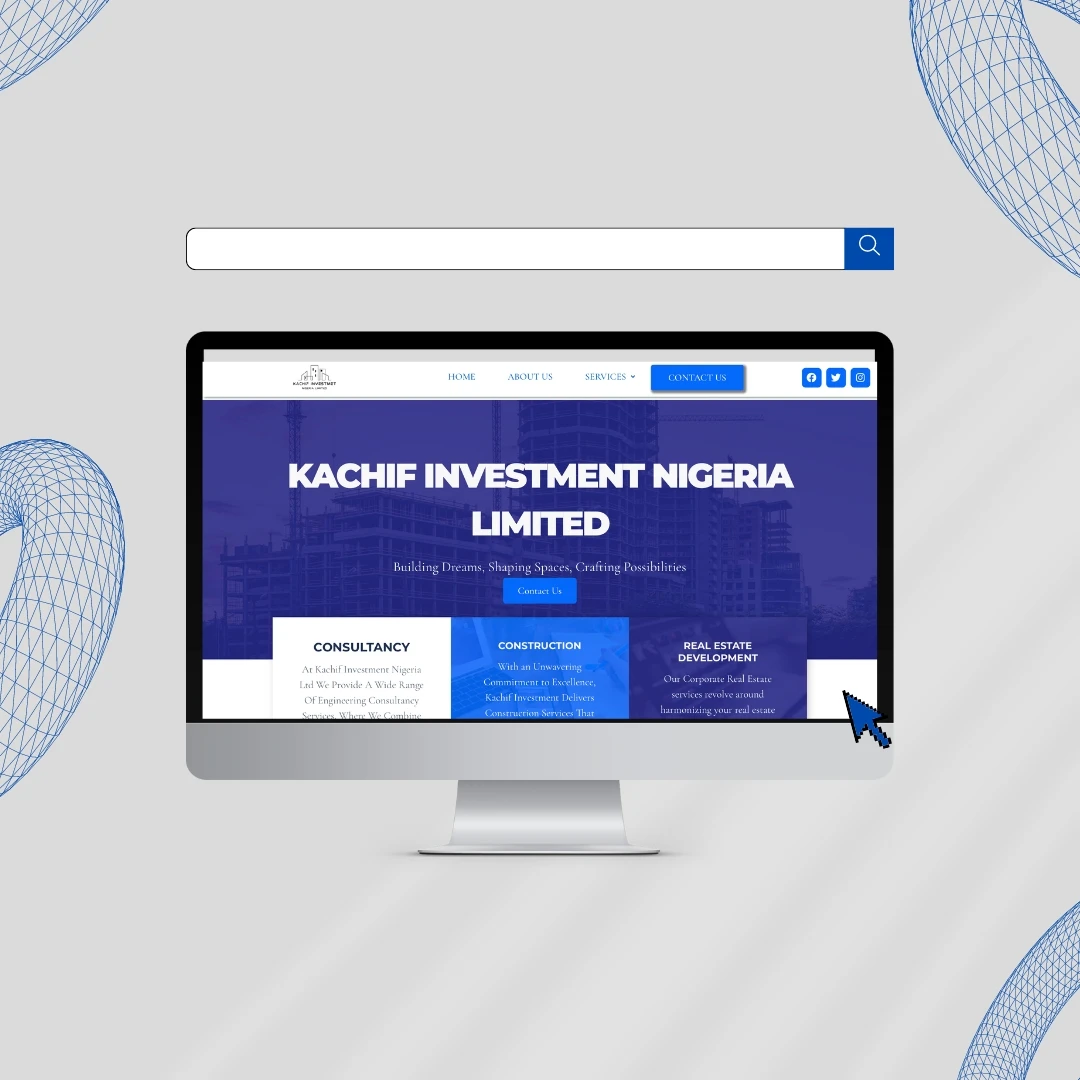 Kachif Investment Nigeria Ltd Website Design_Stoic-B Technologies Ltd_Web Design Agency Abuja