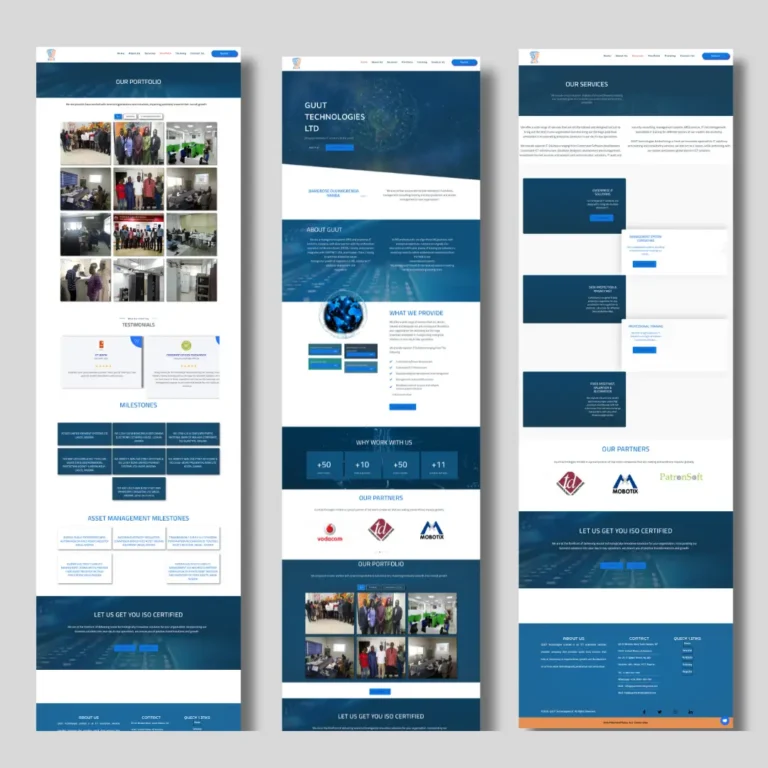 Case Study_Guuttechnologies Ltd Website Design_Stoic-B Technologies Ltd