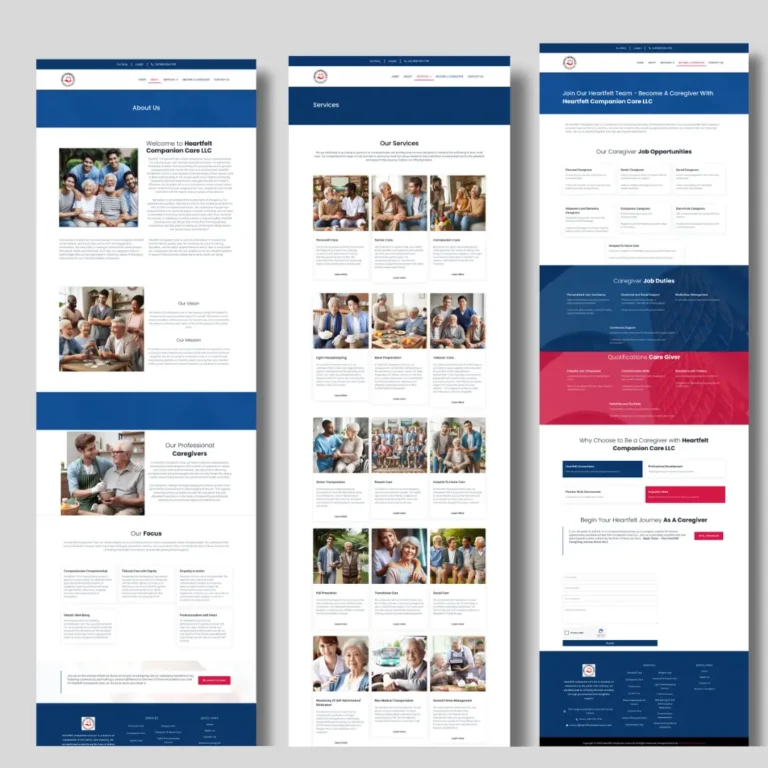 Case Study_Heartfelt Companion Care LLC Website Design_Stoic-B Technologies Ltd