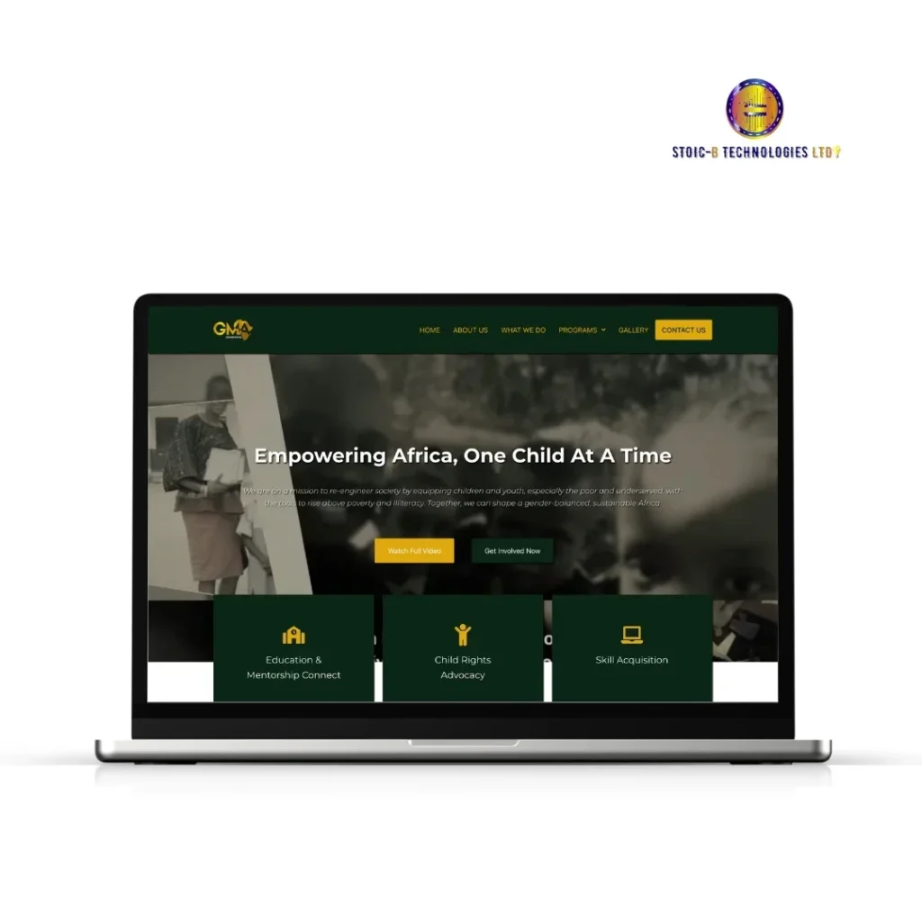 GMA-Foundation-Website-Design-Stoic-B-Technologies-Ltd-