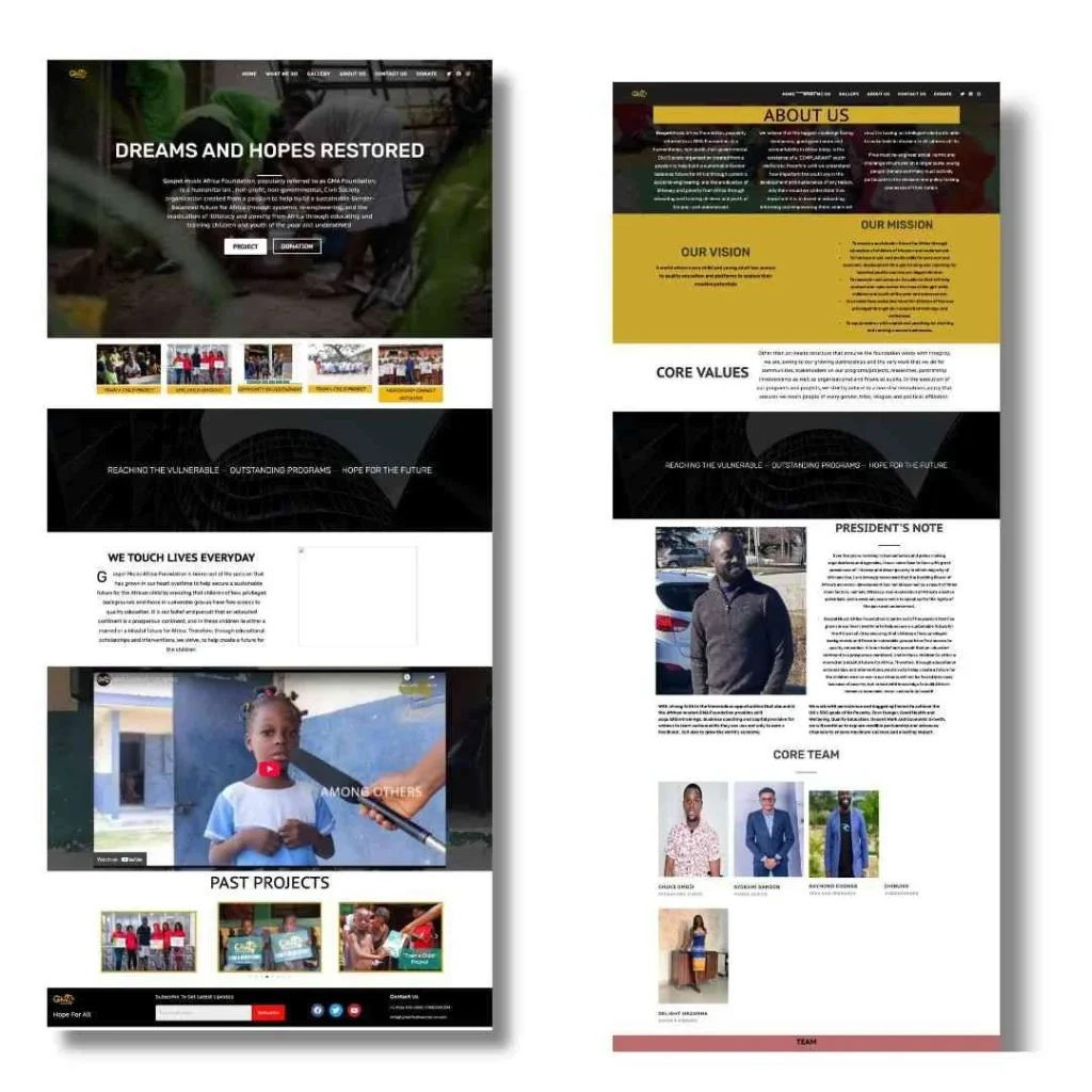 GMA-Foundation-old-website-Design